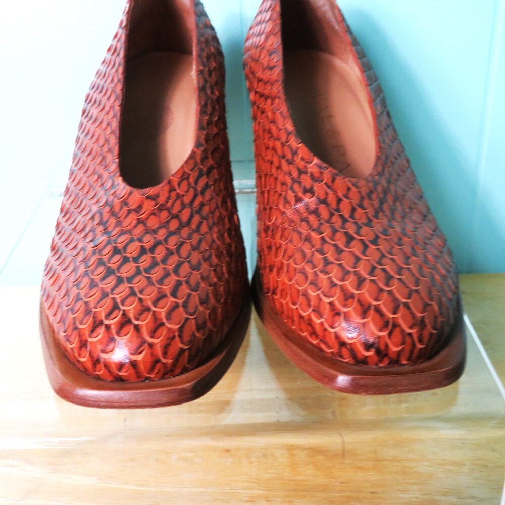 Wal & Pal Los Angeles Leather Slip-on Shoes Made in Brazil Size 7.5 (38) - Picture 2 of 11